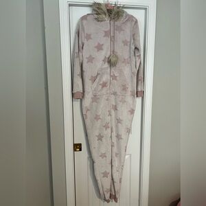 Secret Treasures Pink Star Onesie Pajamas